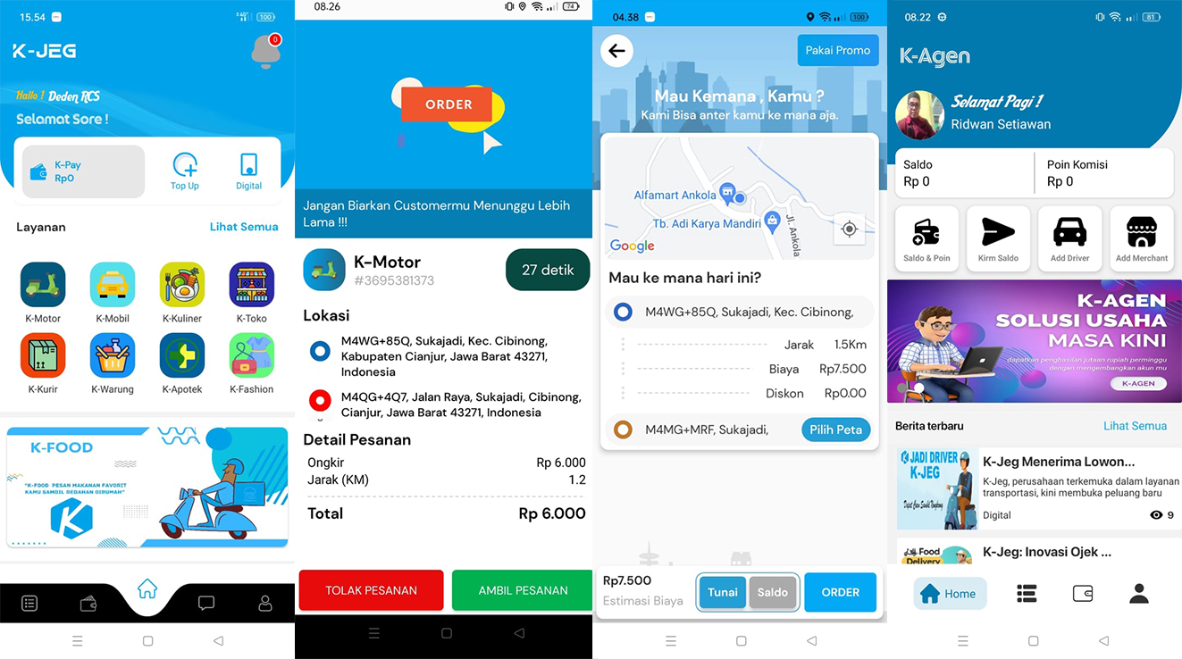 Ojek Online K-Jeg